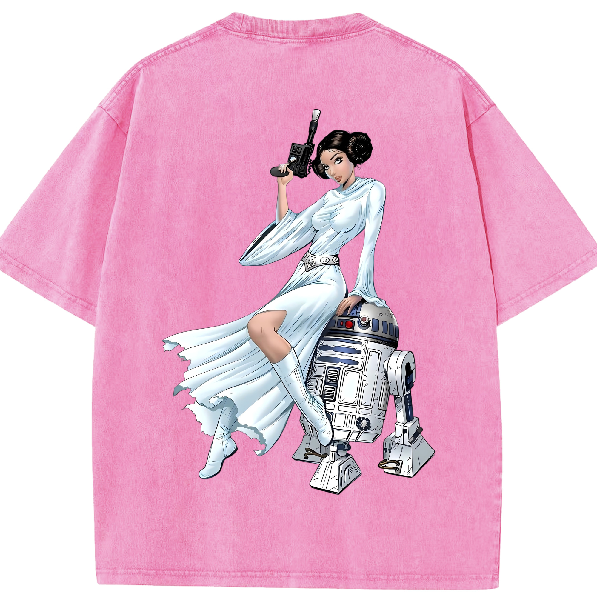（画像用） スター・ウォーズ Star Wars 綿100% ヴィンテージ風 半袖Tシャツ（背面プリント）